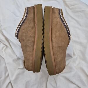 UGG Tazz Platform Slipper Clogs brown Womens size 8